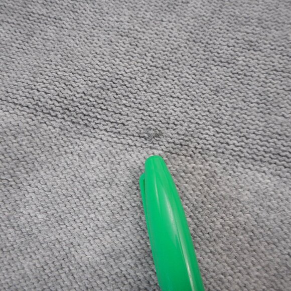 Urban Pipeline Men's size M Gray Striped Knit Hooded Sweater Hoodie - Picture 6 of 8